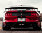 Ford Mustang Shelby GT500 V4 - Neon Car Art