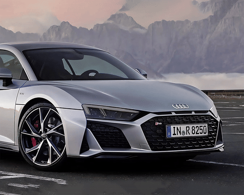 Audi R8 V1 - Neon Car Art