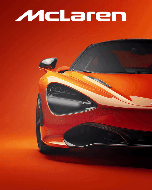 McLaren V3 – Neon Car Art