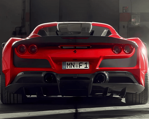 Novitec Ferrari F8 Tributo V1 - Neon Car Art