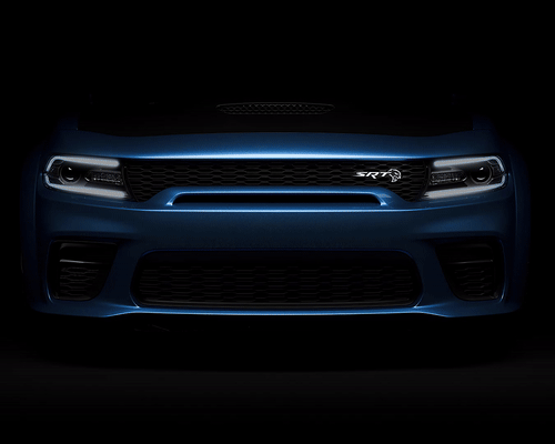 Dodge Charger SRT Hellcat V3 - Neon Car Art