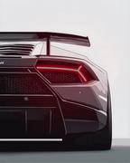 Lamborghini V3 - Neon Car Art