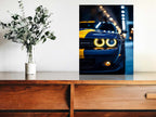 Dodge Challenger SRT Neon LED Metal Frame â Bold Automotive Wall Art 4