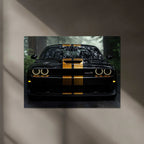 Dodge Challenger SRT Neon LED Metal Frame â Bold Automotive Wall Art 2