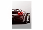 Ferrari V2 - Neon Car Art