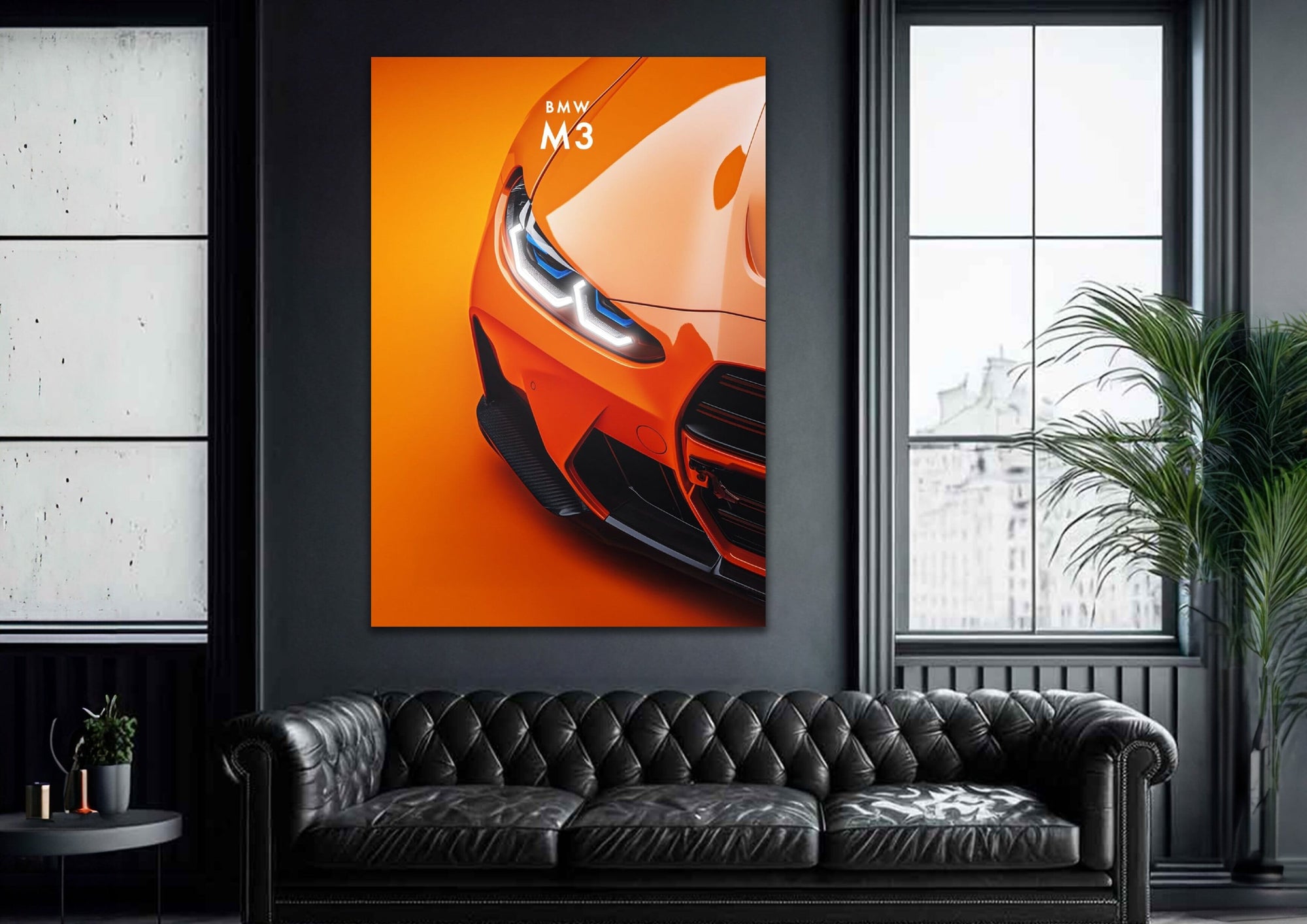 BMW M3 – Neon Car Art