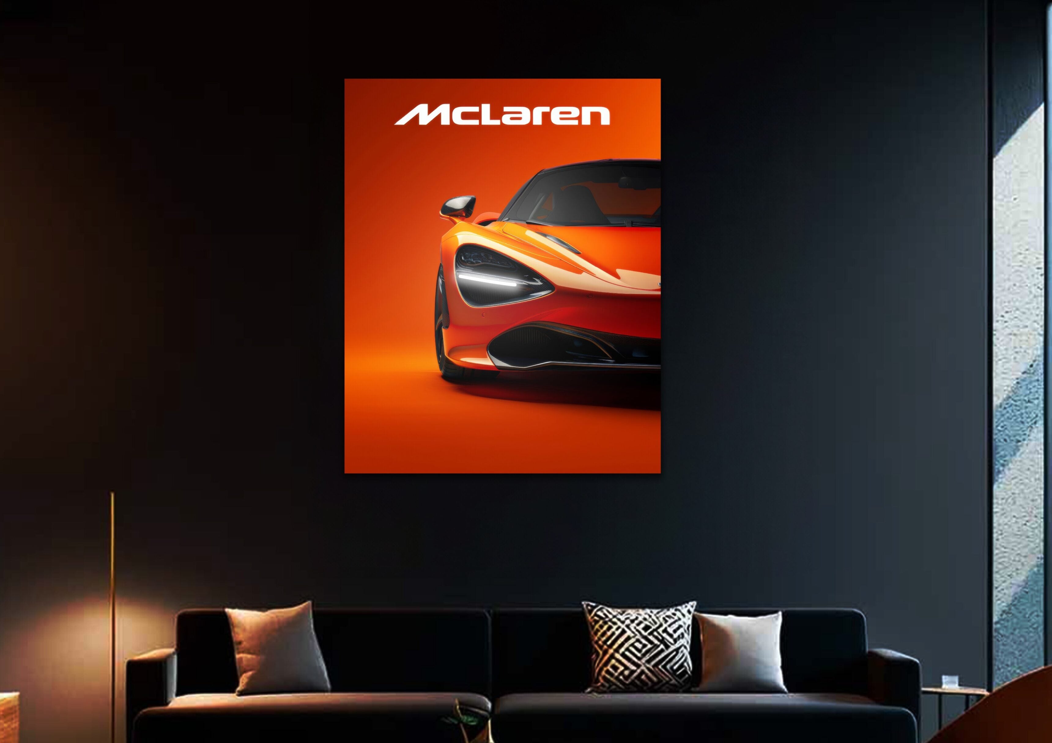McLaren V3 – Neon Car Art