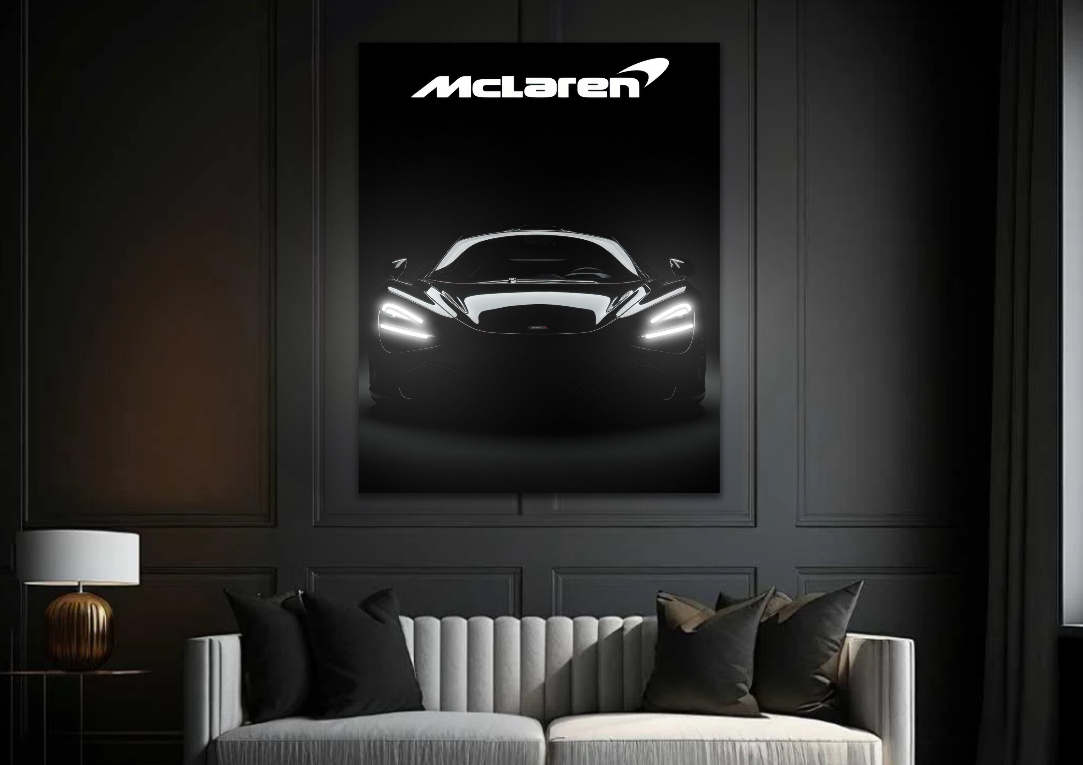 McLaren V1 - Neon Car Art