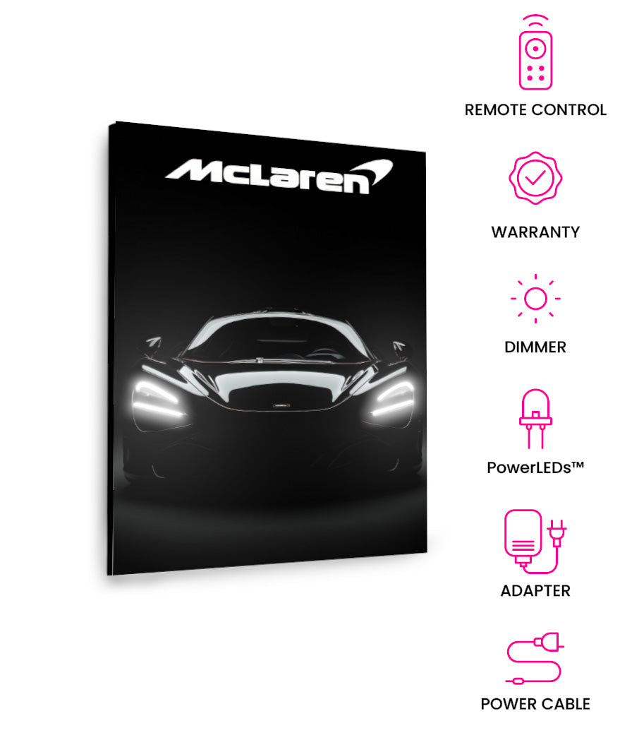 McLaren V1 - Neon Car Art