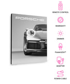 Porsche V6  - Neon Car Art
