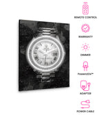 Rolex V1 – Neon Motivational Art
