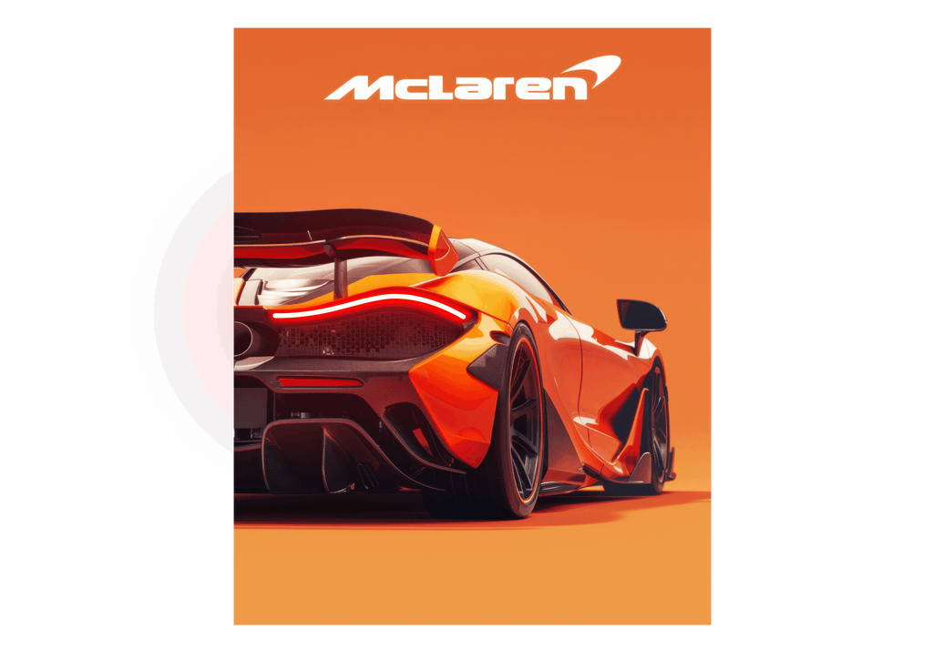 McLaren V2 – Neon Car Art