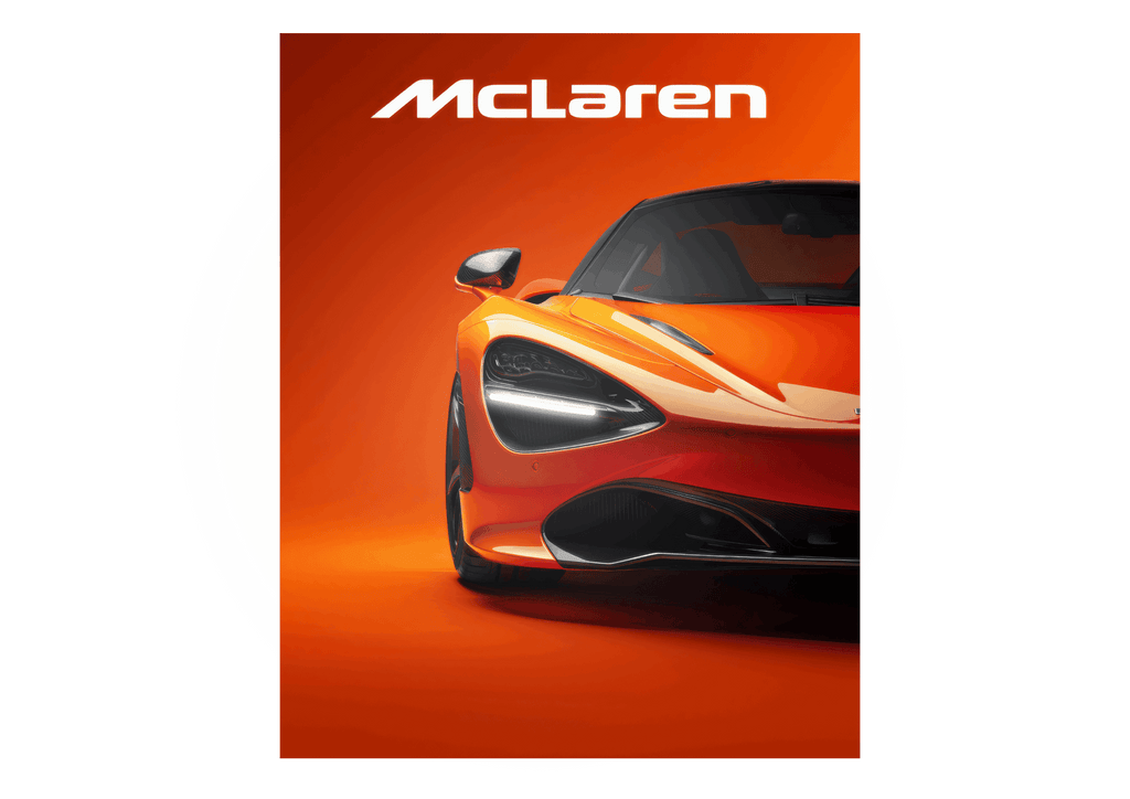 McLaren V3 – Neon Car Art