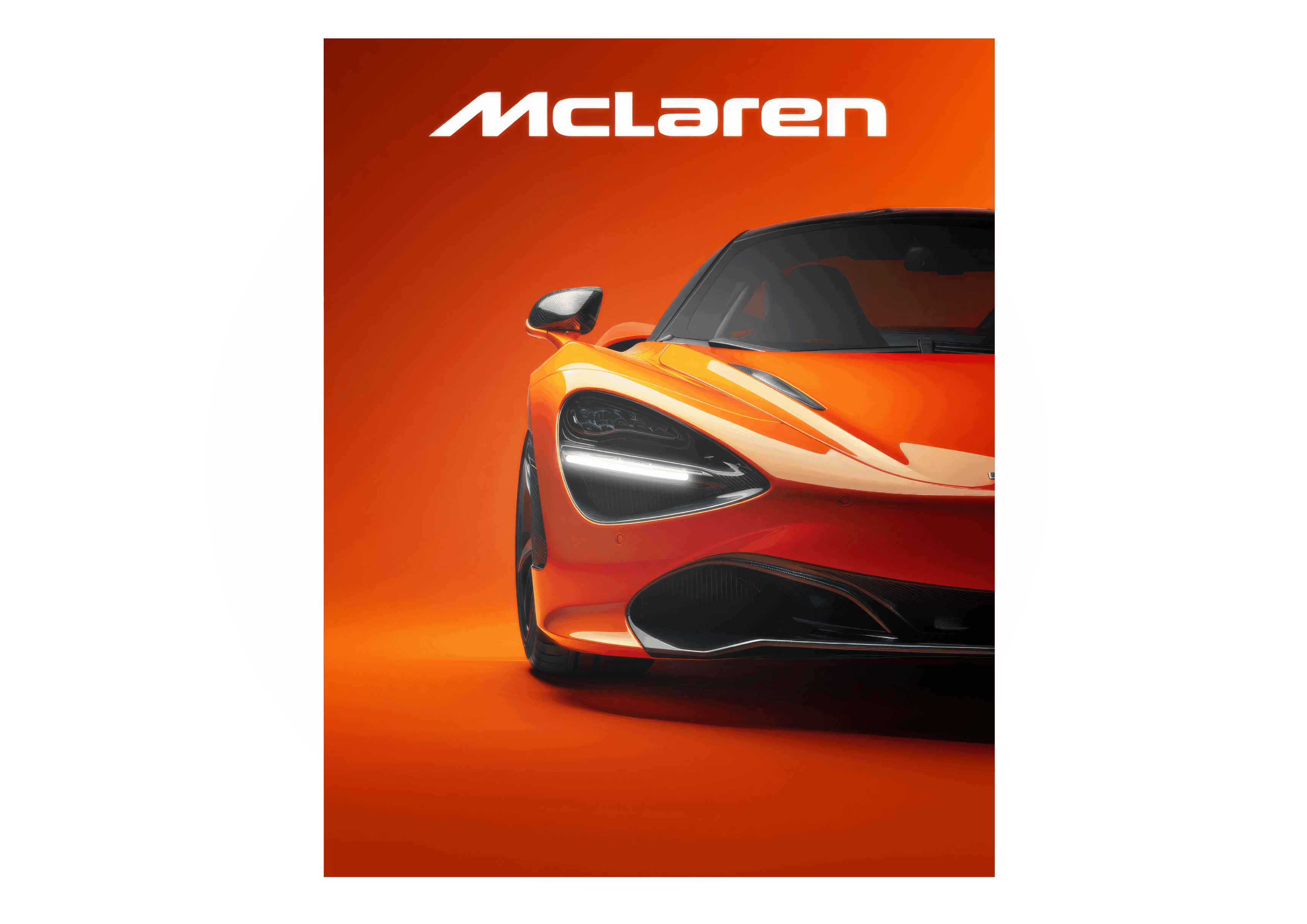 McLaren V3 – Neon Car Art