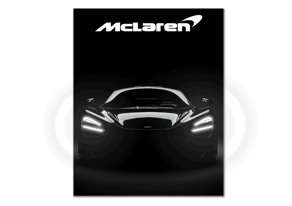 McLaren V1 - Neon Car Art
