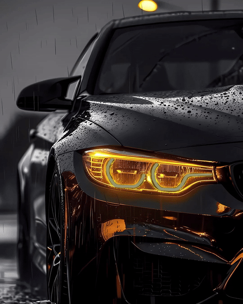 BMW M4 V2 - Neon Car Art