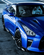 Nissan GT-R V1 - Neon Car Art