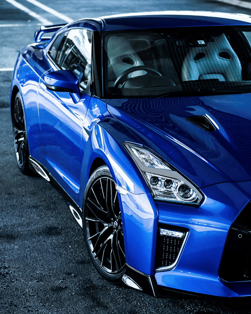 Nissan GT-R V1 - Neon Car Art