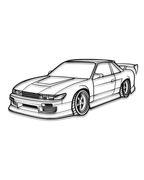 Nissan 240SX PERSPECTIVE