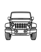 Jeep Wrangler 2015 FRONTVIEW