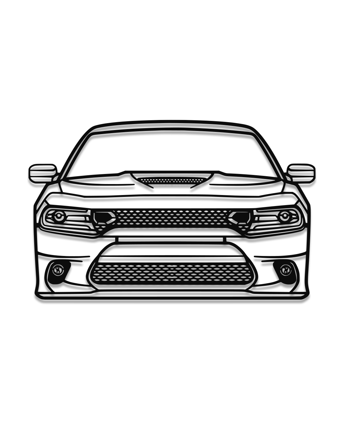 Dodge Charger Hellcat Front