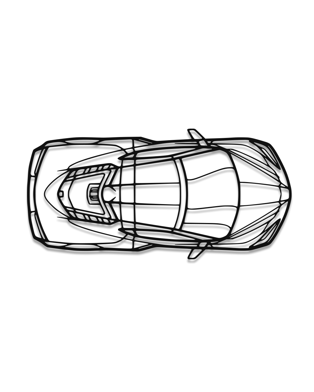 Corvette C8 top