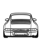 Porsche 911-964 Carrera 1994 REARVIEW