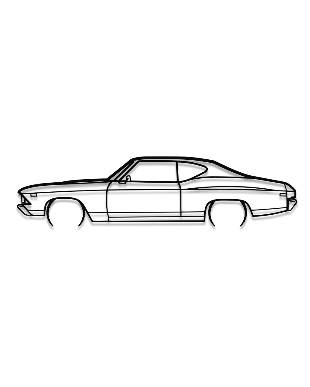 Chevrolet Chevy Belair Chevelle SS 1969