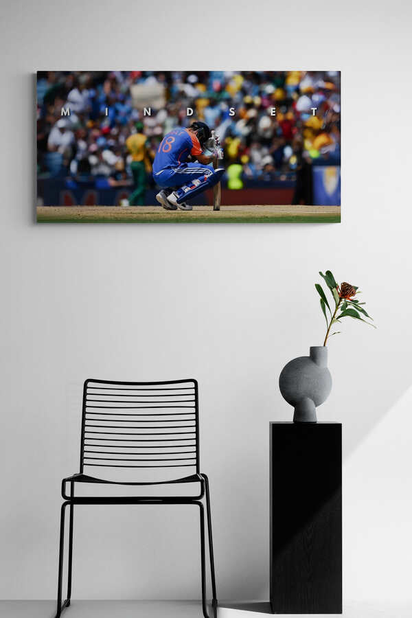 Virat Kohli - "Mindset" - Celebrity Wall Art