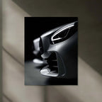 LED | 🚘 Mercedes AMG Neon LED Metal Poster | Luxury Performance Car Wall Art