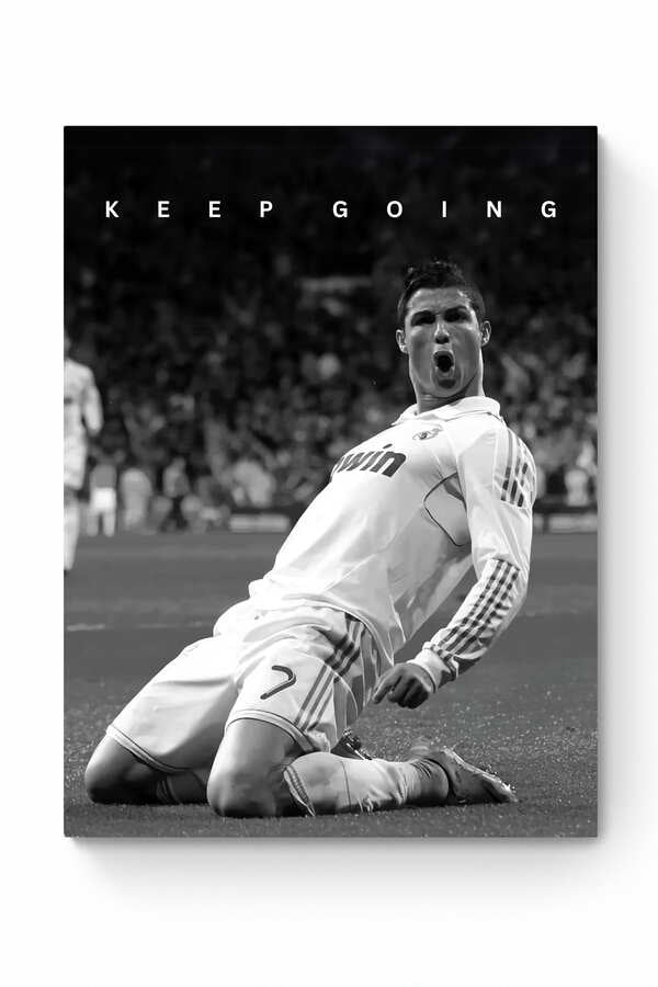 Cristiano Ronaldo - "Keep Going II" - Celebrity Wall Art