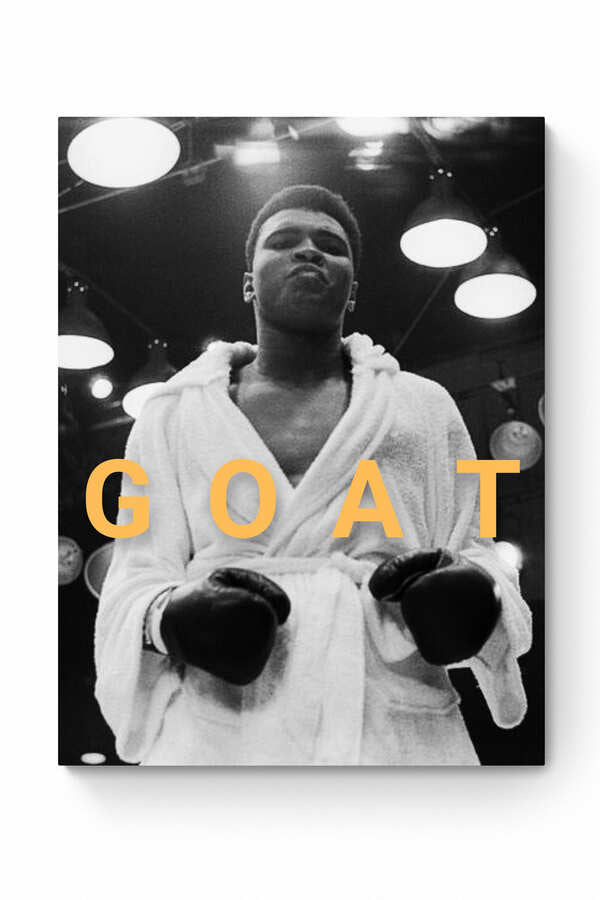Muhammad Ali - "Goat" - Celebrity Wall Art