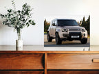 Defender Neon LED Metal Frame â Bold and Rugged Wall Art for Off-Road Enthusiasts 2