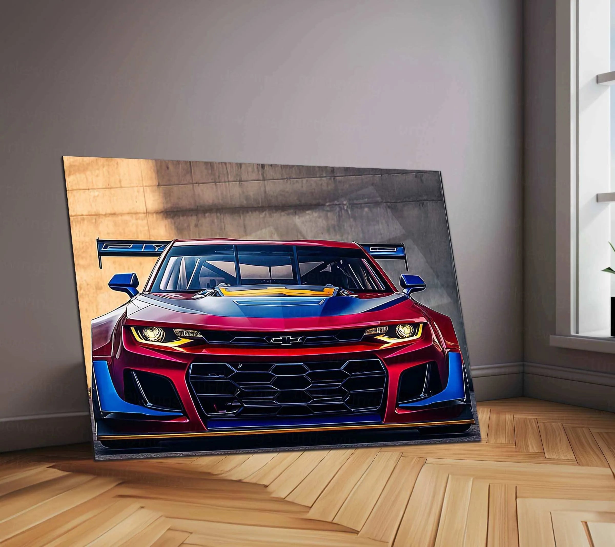 BMW Racing Neon LED Metal Poster â Motorsport-Inspired Wall Art for Speed Enthusiasts.3