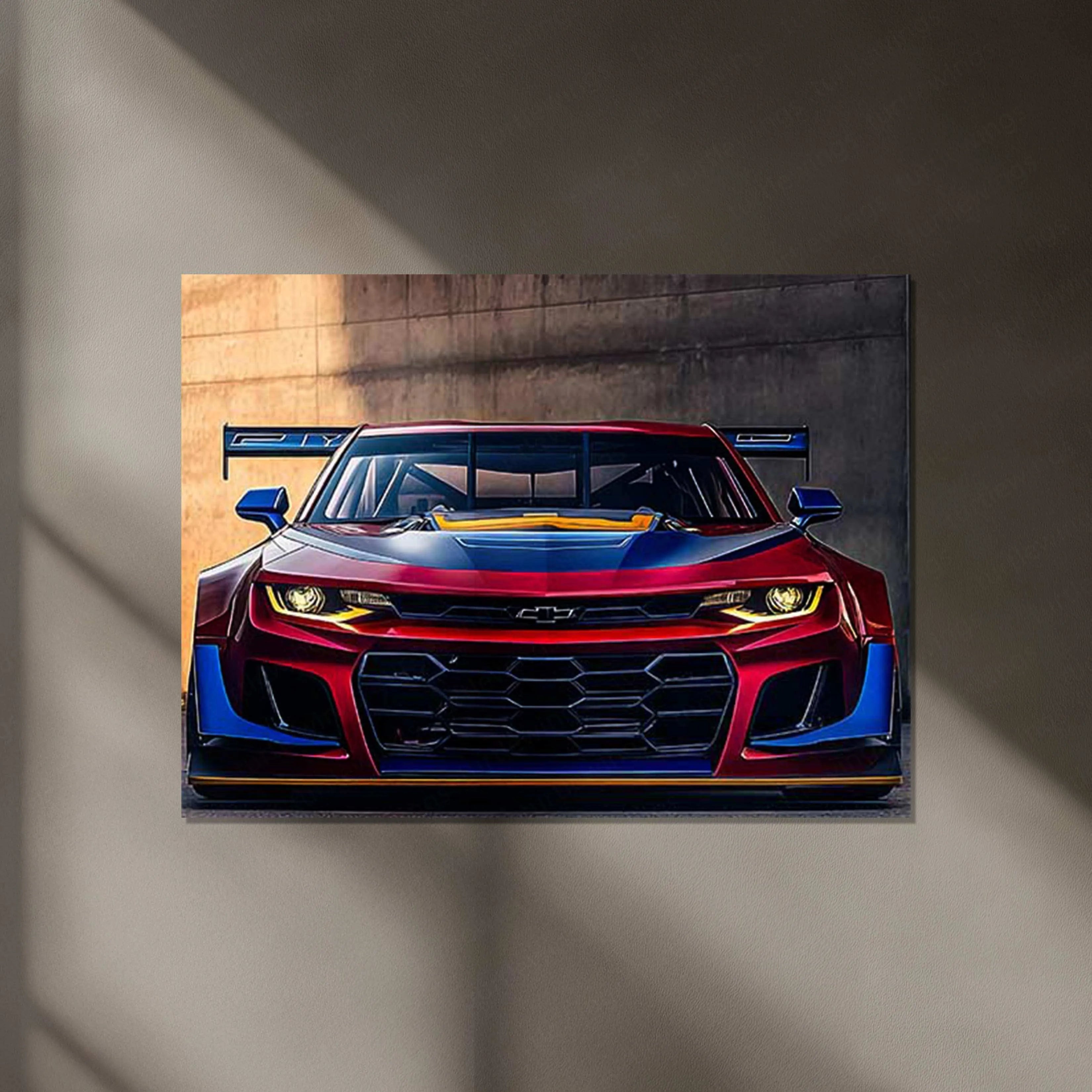 BMW Racing Neon LED Metal Poster â Motorsport-Inspired Wall Art for Speed Enthusiasts.3