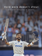 Virat Kohli - "Hard Work"