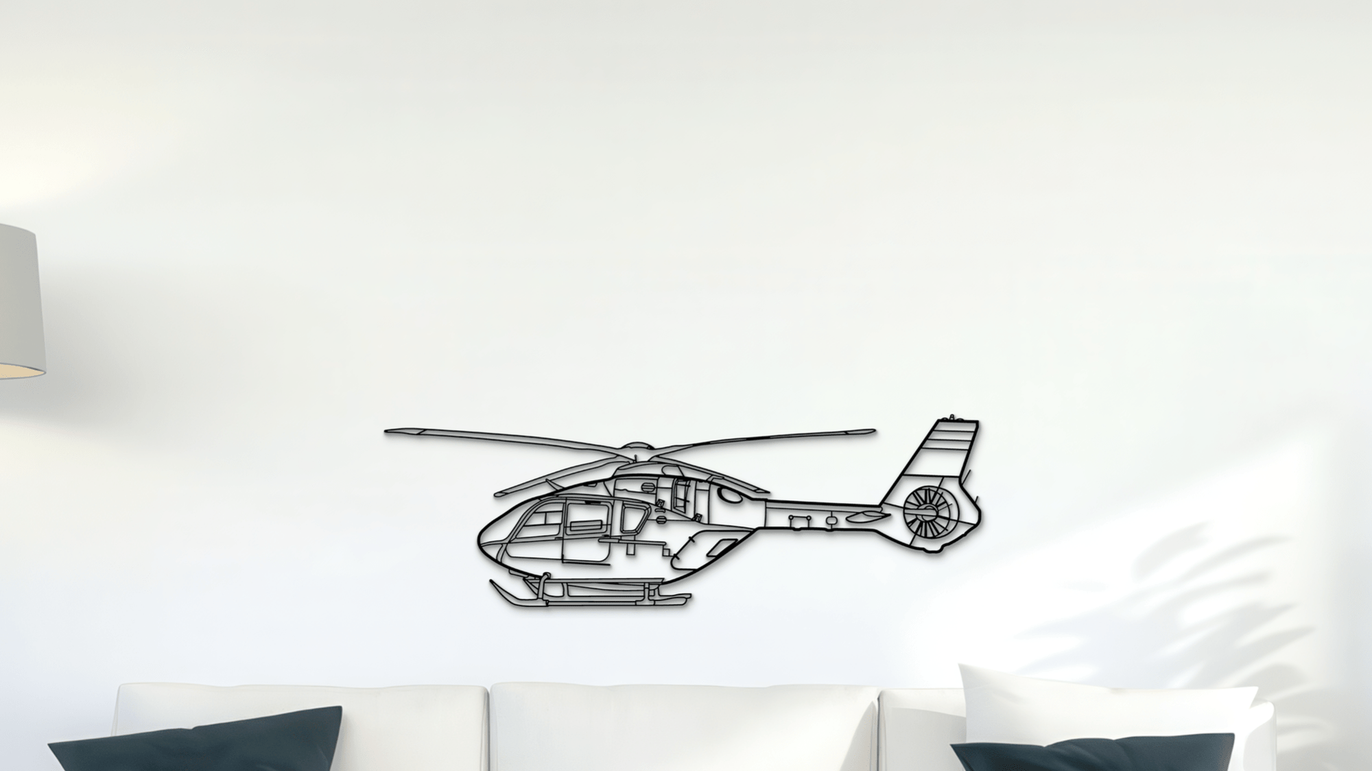 Airbus EC 135 T3 - Metal Wall Art