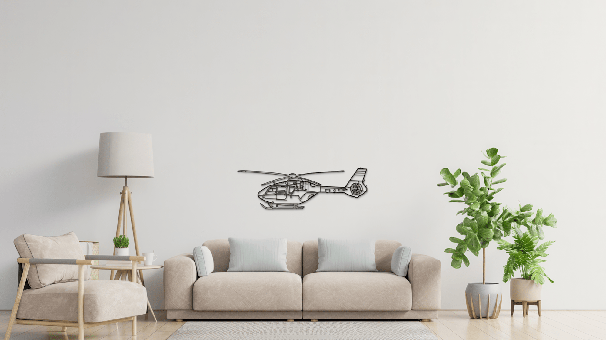 Airbus EC 135 T3 - Metal Wall Art