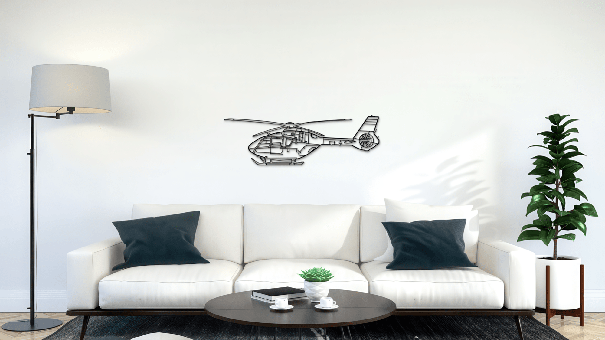 Airbus EC 135 T3 - Metal Wall Art