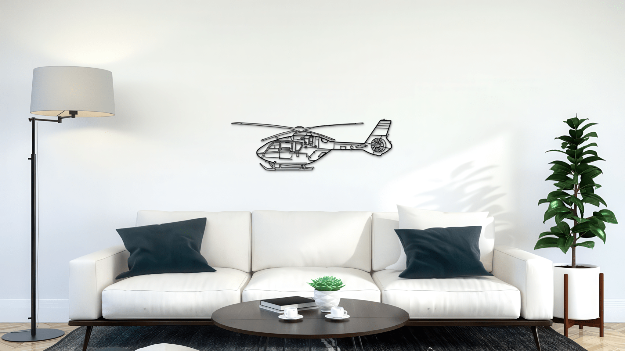 Airbus EC 135 T3 - Metal Wall Art