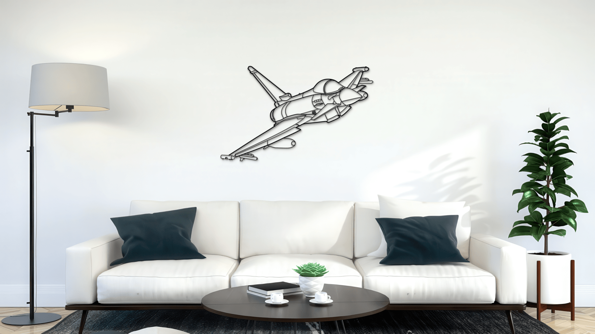 Airbus Eurofighter - Metal Wall Art