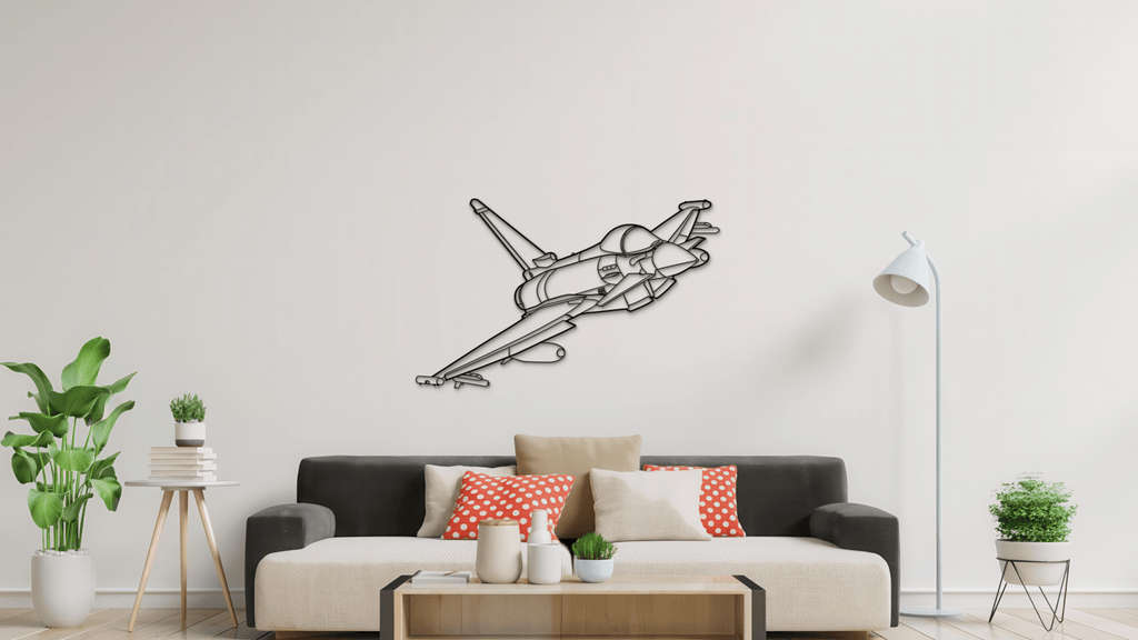 Airbus Eurofighter - Metal Wall Art