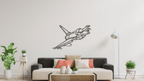 Airbus Eurofighter - Metal Wall Art