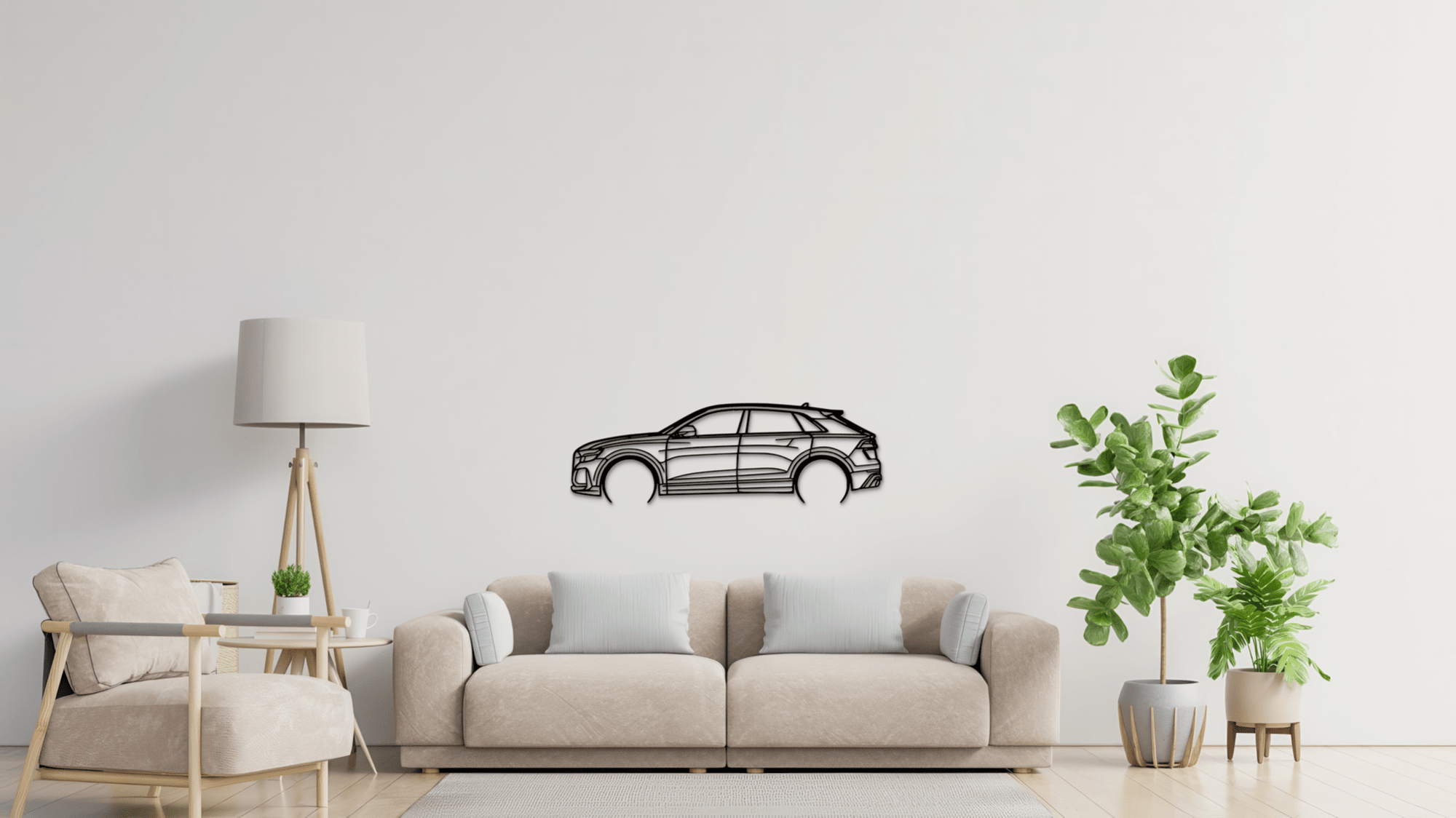 Audi Q8 2022 - Metal Wall Art