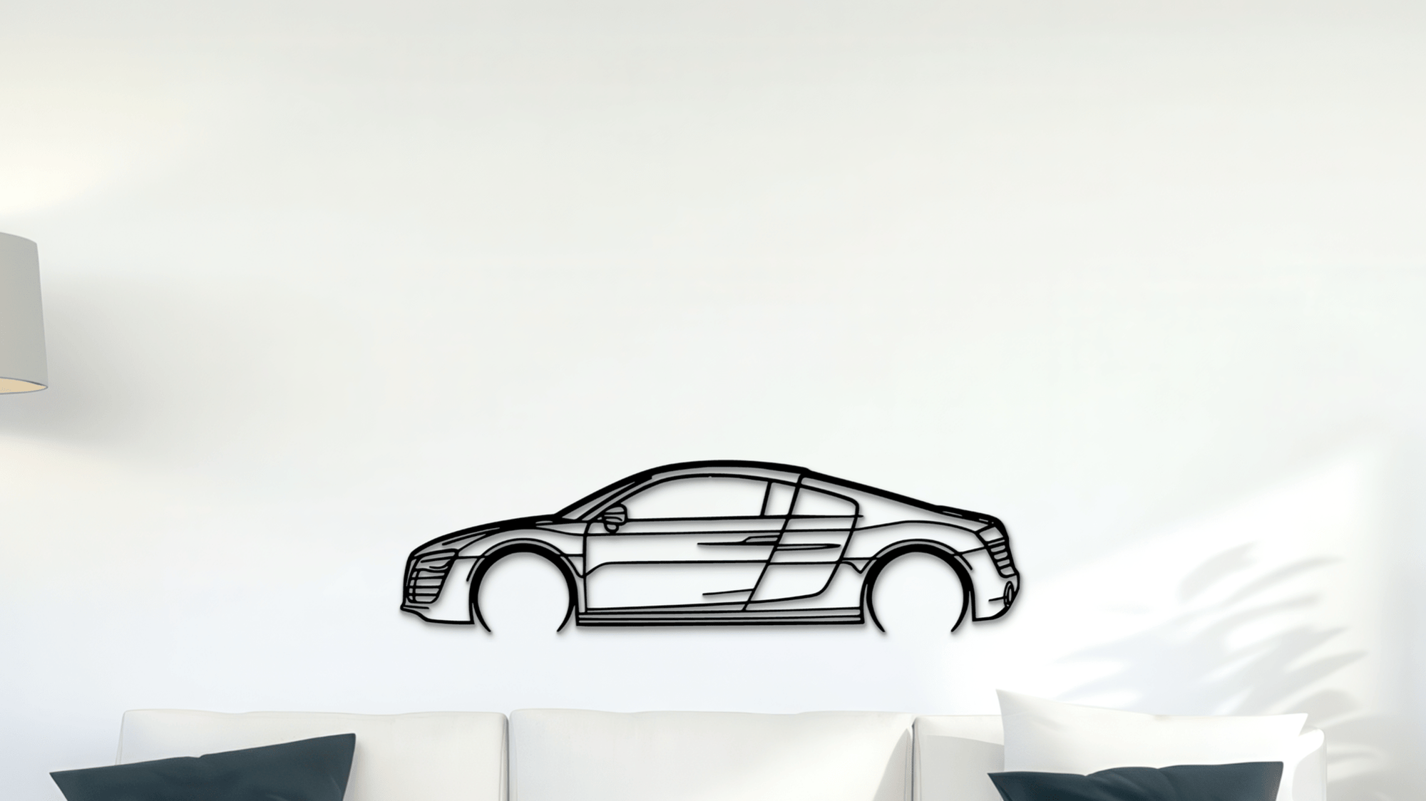 Audi R8 2018 - Metal Wall Art