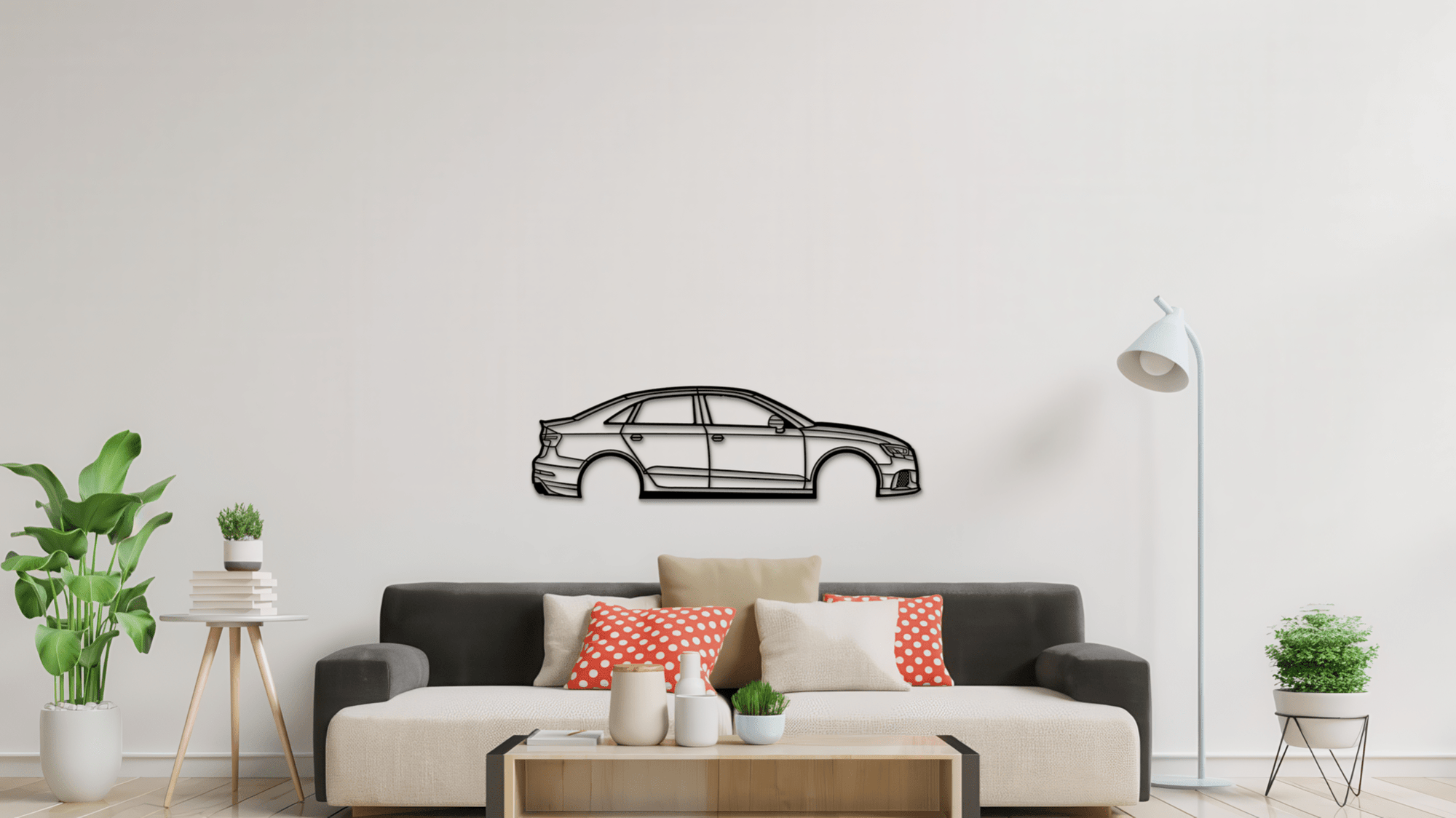 Audi RS3 Sedan 2022 - Metal Wall Art
