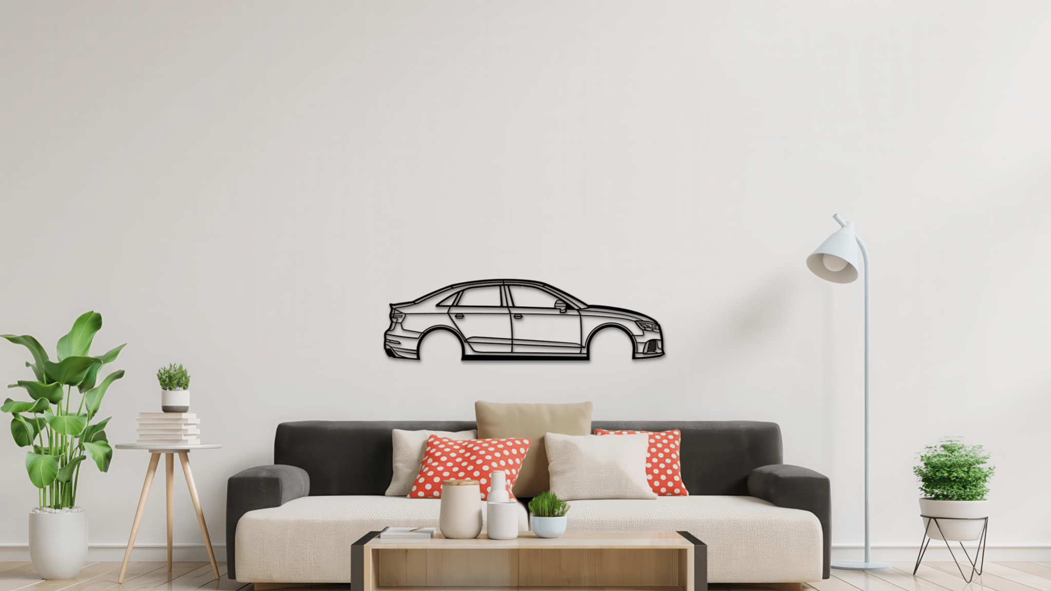 Audi RS3 Sedan 2022 - Metal Wall Art