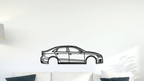 Audi RS3 Sedan 2022 - Metal Wall Art