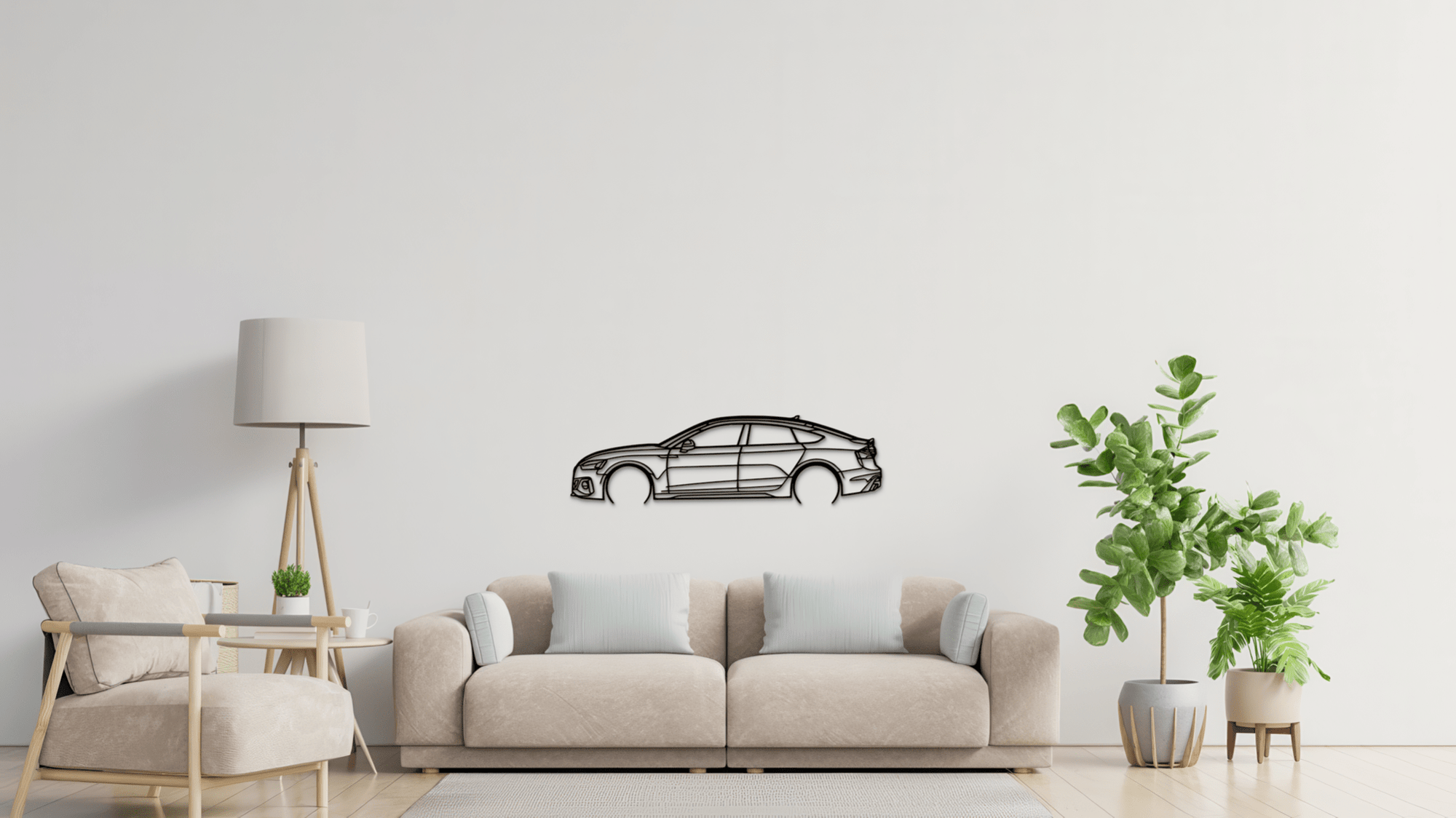 Audi RS5 2018 - Metal Wall Art
