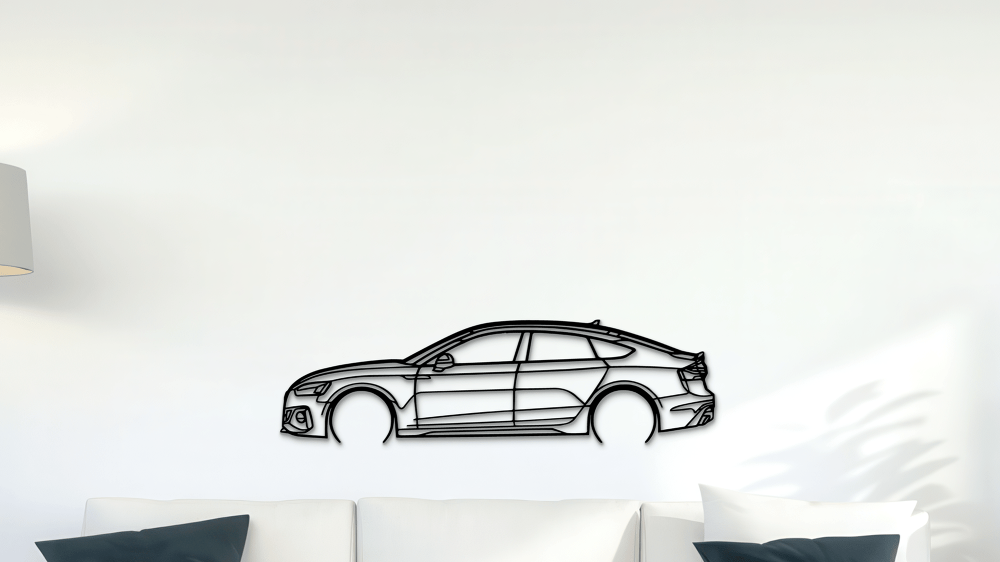 Audi RS5 2018 - Metal Wall Art